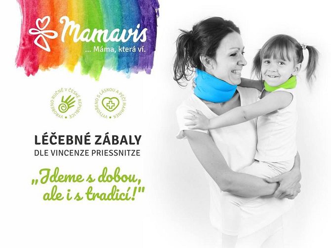 Mamavis priessnitzovy zábaly na respirační, kloubní a psychické problémy